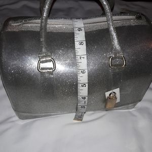 Transparent Glitter Bag